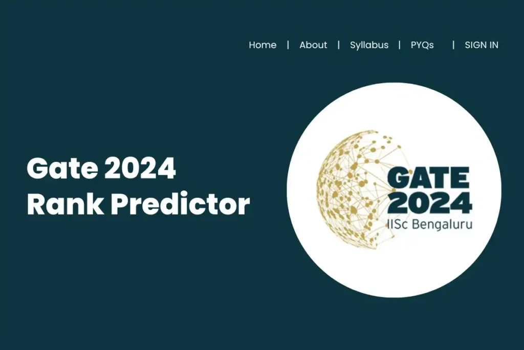 Gate 2024 Rank Predictor