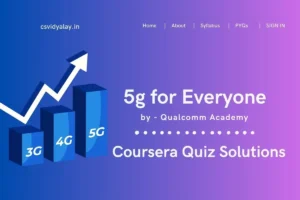 Read more about the article Coursera 5g for Everyone Quiz Answer